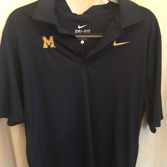 Nike Other - Dri Fit Nike Michigan Polo Nike Other - Dri Fit Nike Michigan Polo